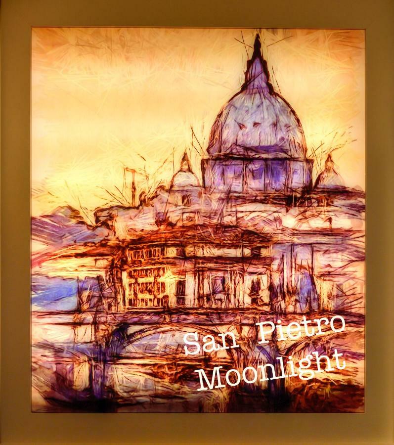 San Pietro Moonlight Luxury Apartment Rome Luaran gambar