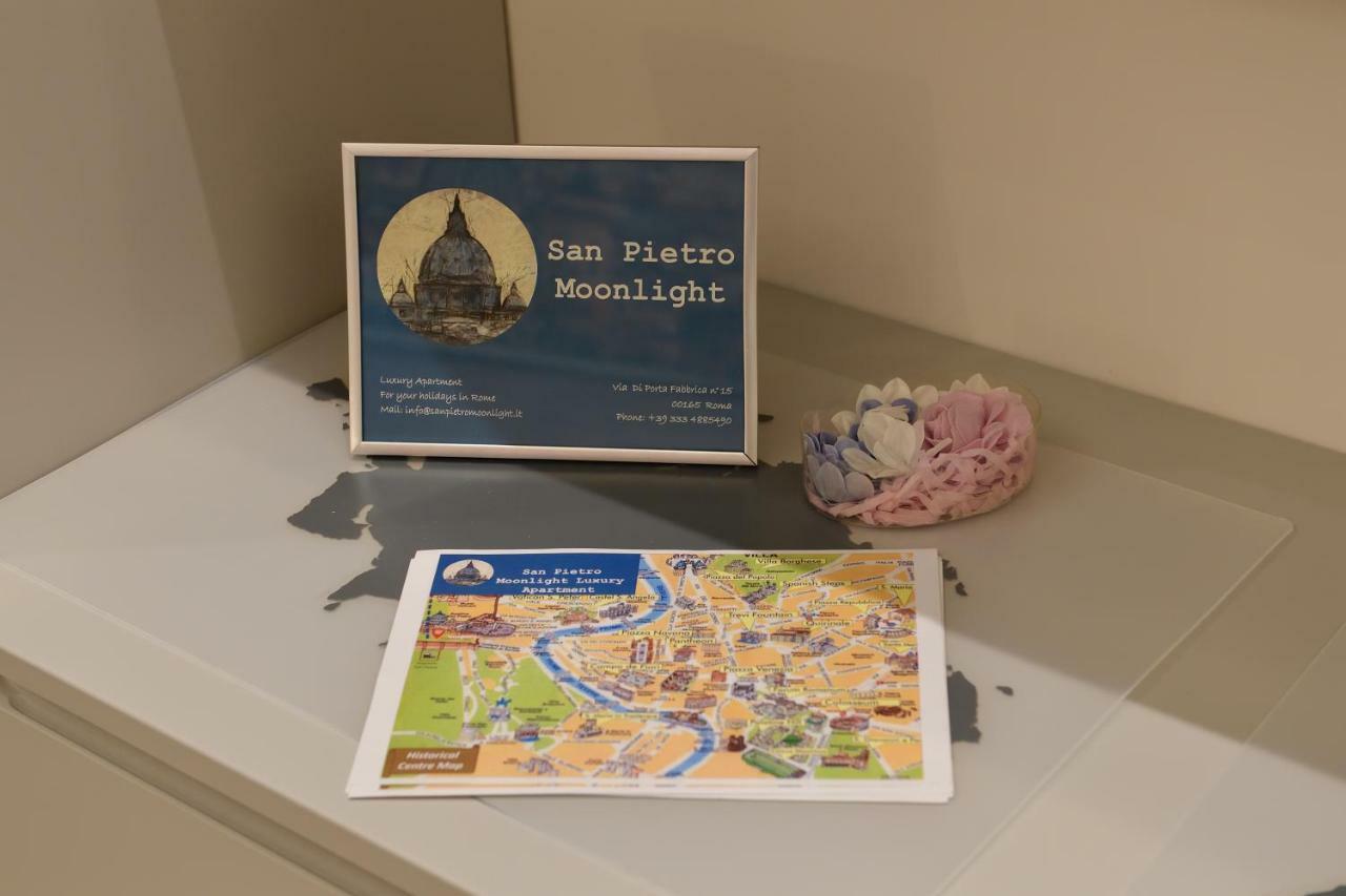 San Pietro Moonlight Luxury Apartment Rome Luaran gambar